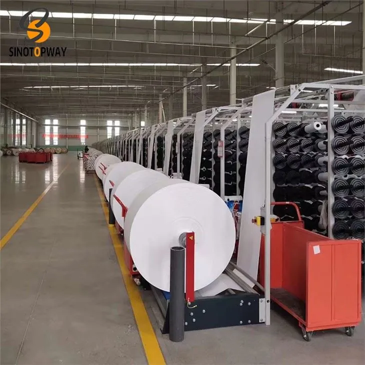 pp woven fabric rolls looms