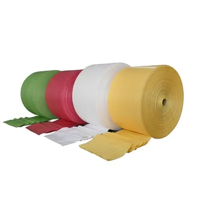 टुकड़े टुकड़े में पीपी बुने हुए कपड़े रोल